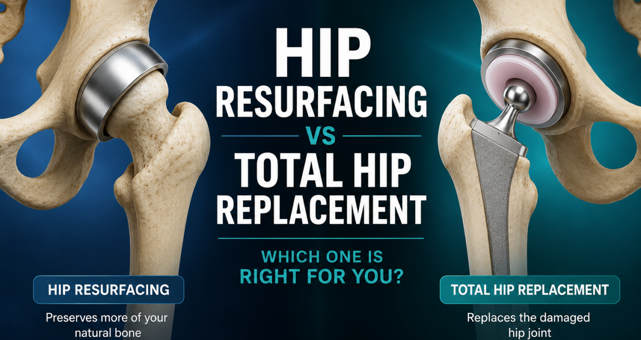 Hip Resurfacing vs Total Hip Replacement